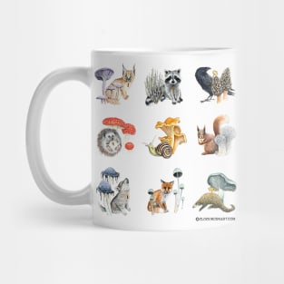 Mushroom Critters Mug